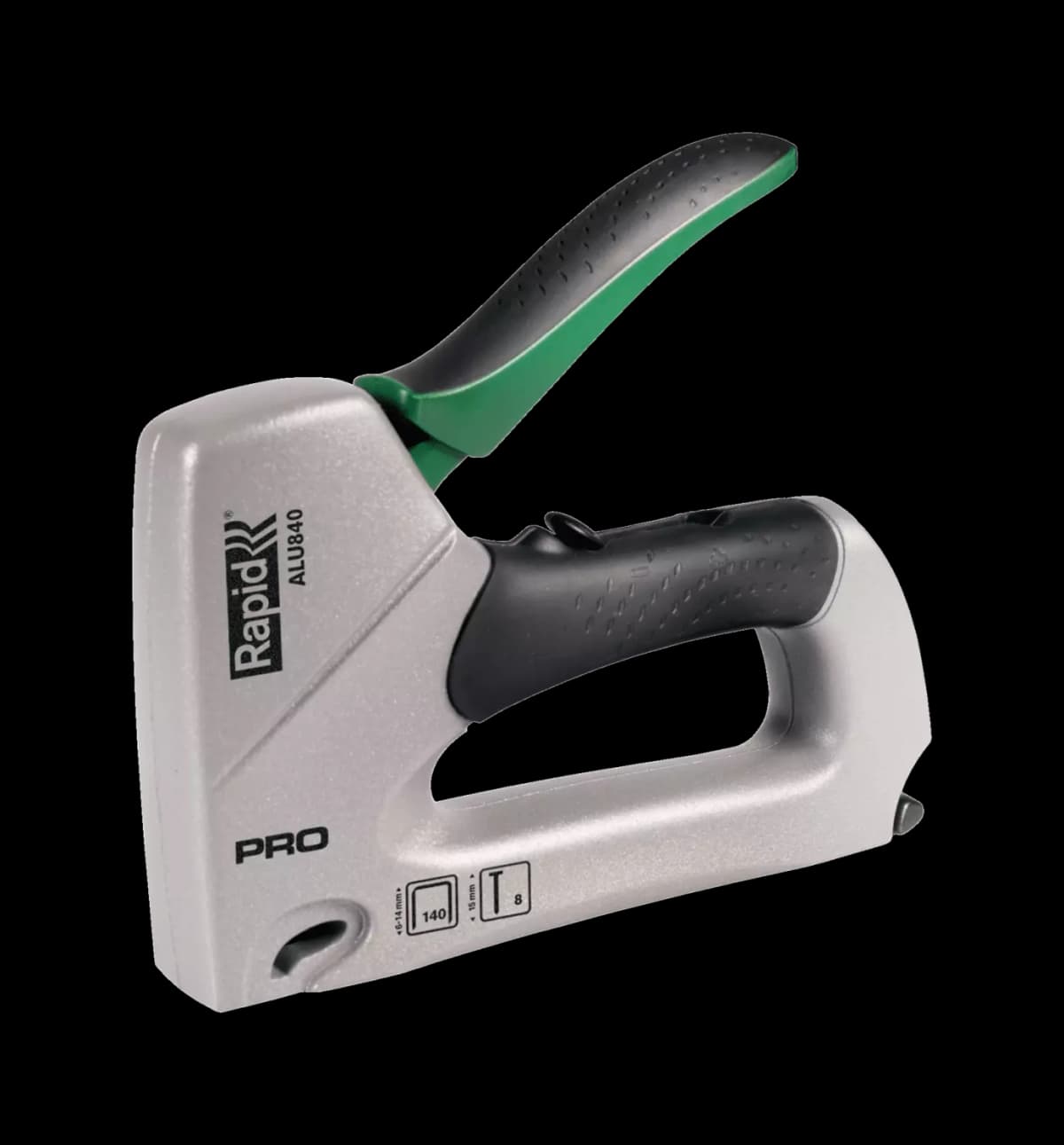 Rapid PRO ALU840 Handtacker - Type 140 (nieten) - Type 8 (brads)