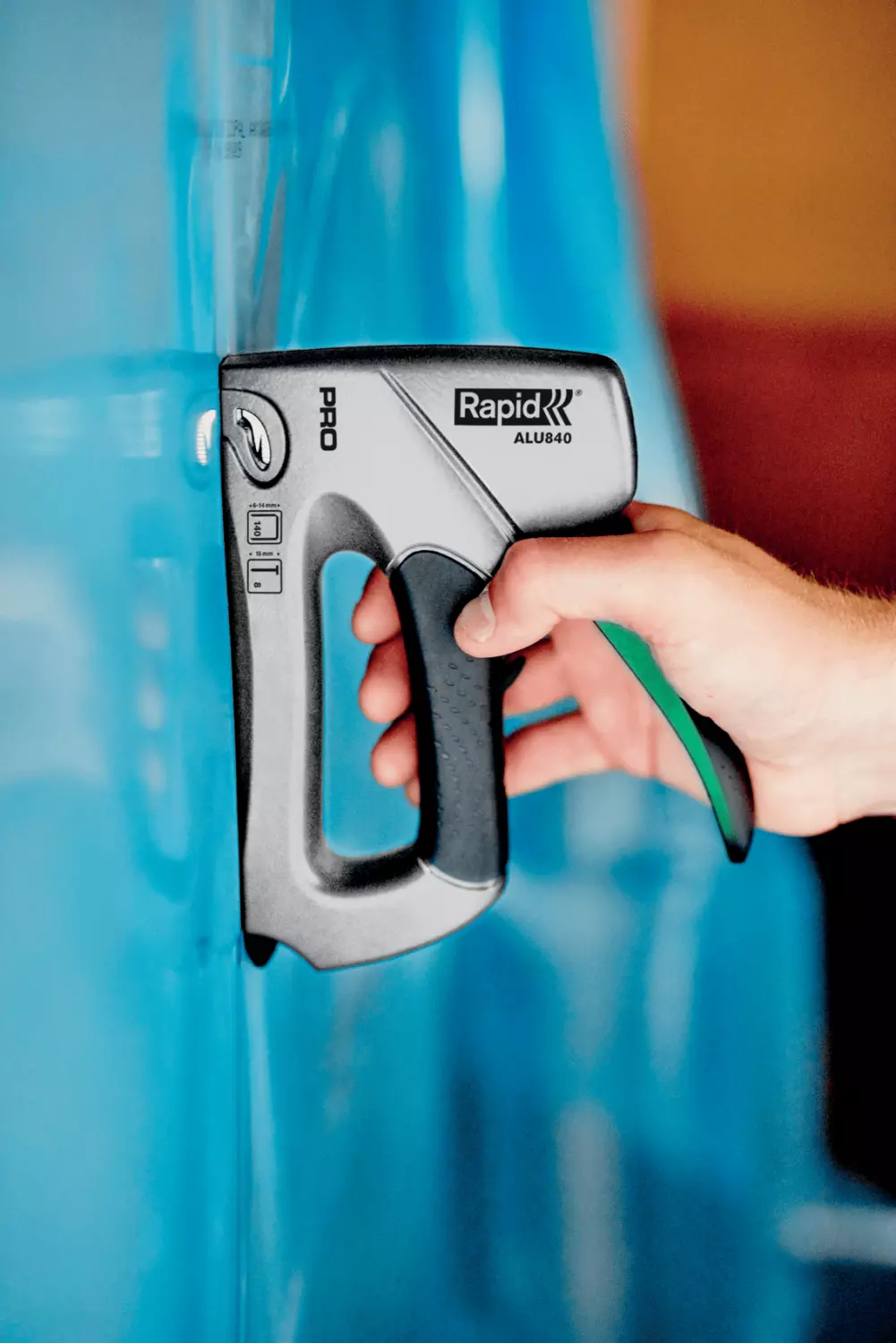 Rapid PRO ALU840 Handtacker - Type 140 (nieten) - Type 8 (brads) thumbnail 3