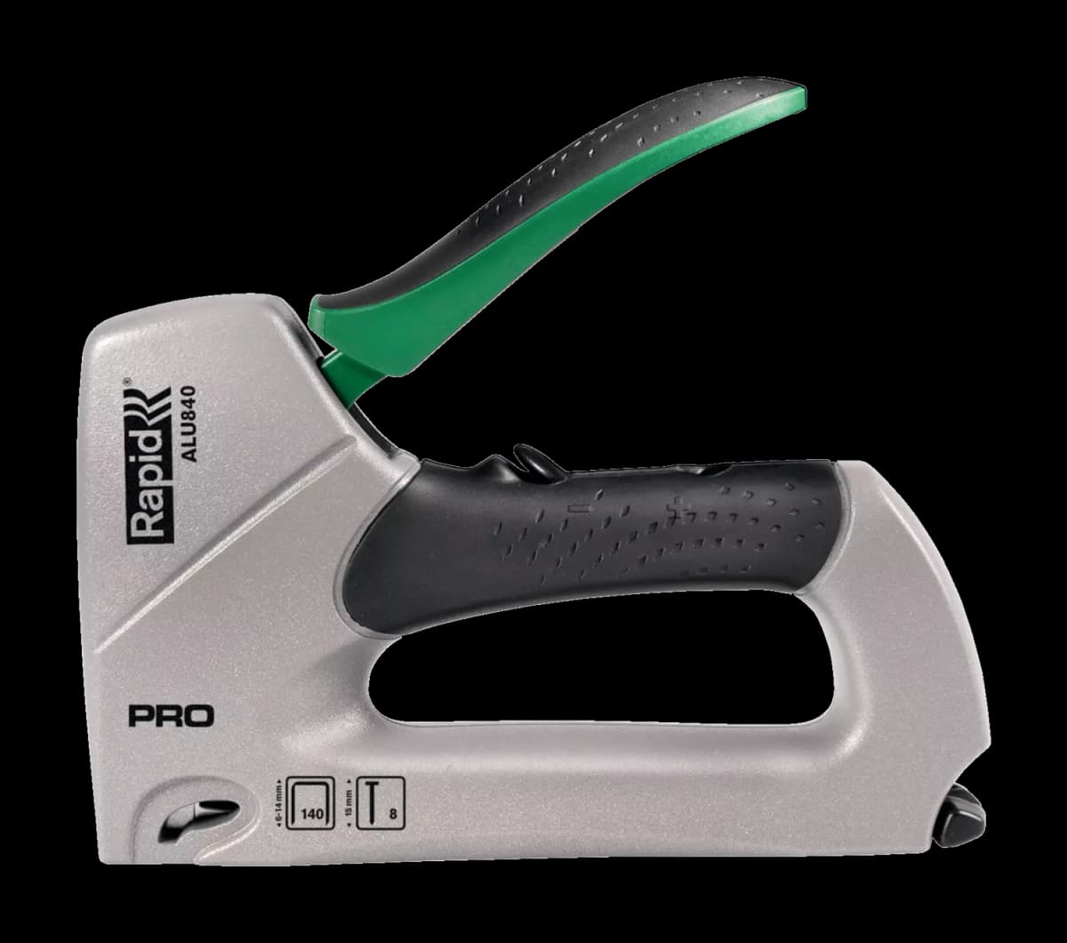 Rapid PRO ALU840 Handtacker - Type 140 (nieten) - Type 8 (brads) thumbnail 2