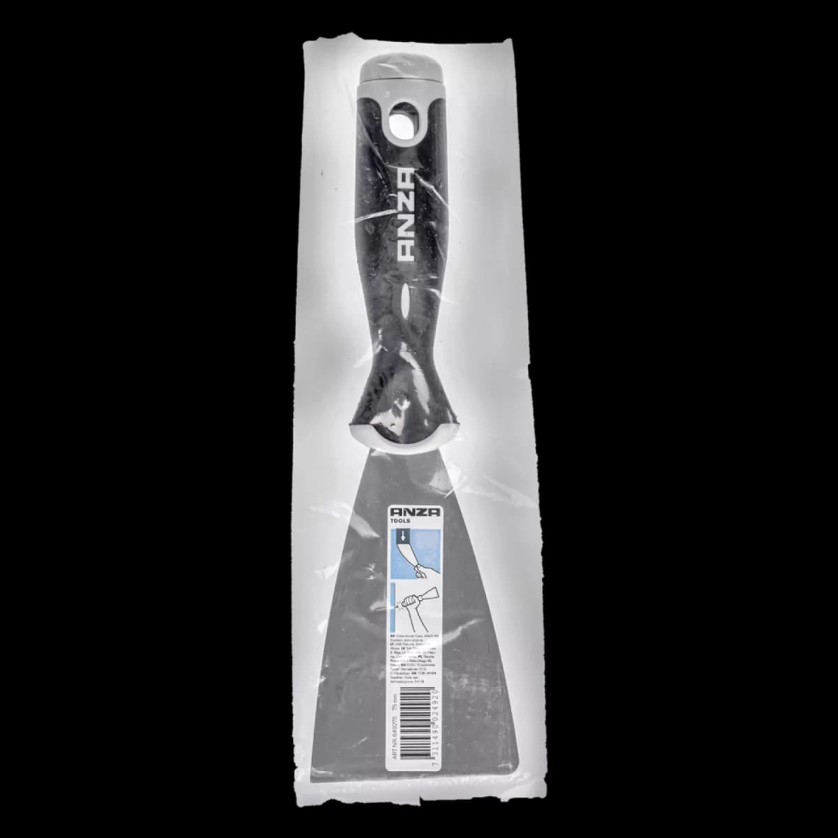 Anza PRO Plamuurmes Softgrip RVS - 75mm thumbnail 2