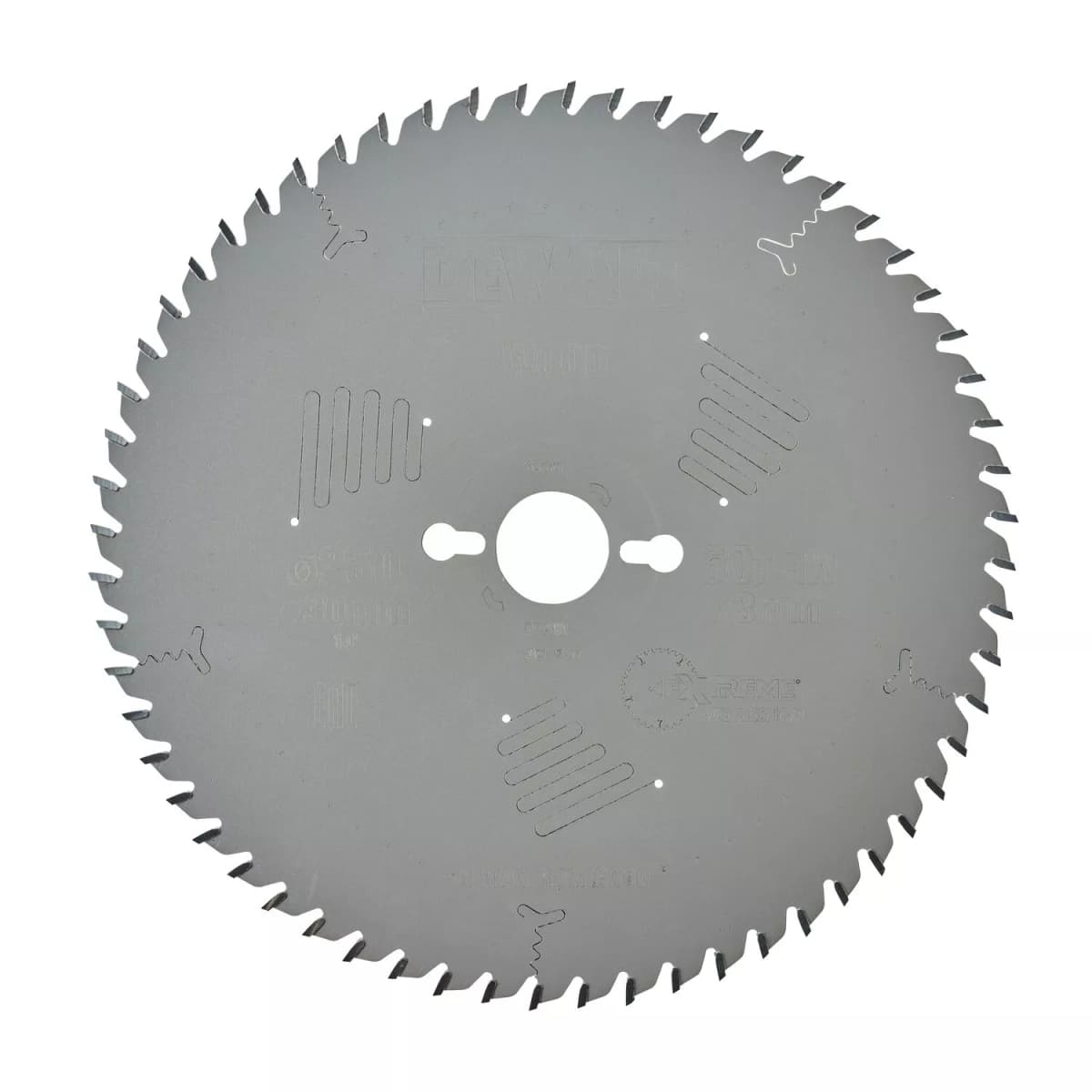 DeWALT DT4351 Extreme Cirkelzaagblad - 250 X 30 X 60T - Hout