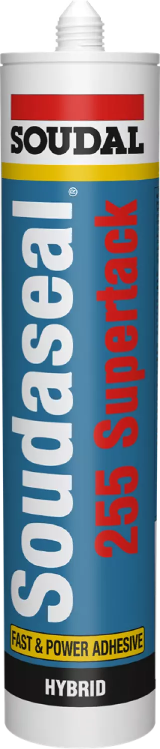 Soudal Soudaseal 255 Supertack Lijmkit - Zwart - 290ml