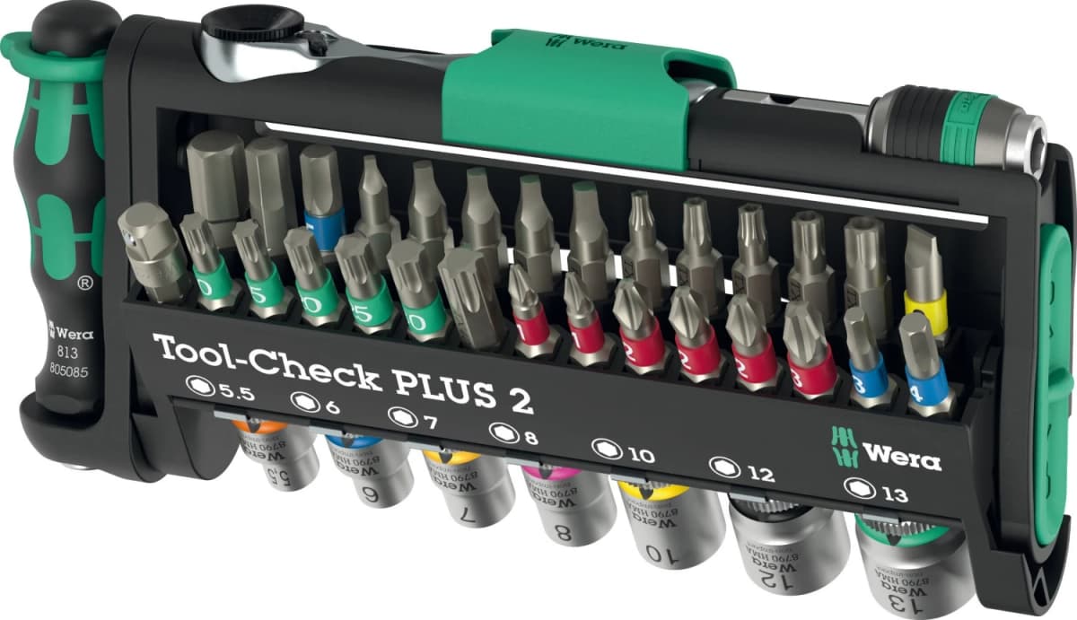 Wera 05049056001 Tool-Check PLUS 2 Gereedschapset In Tool-Check - 39‑delig