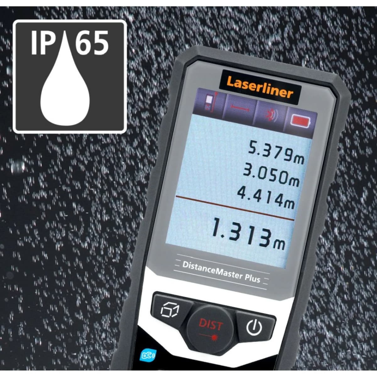Laserliner DistanceMaster Plus 100 Afstandsmeter - 100m - Bluetooth - IP65 thumbnail 4