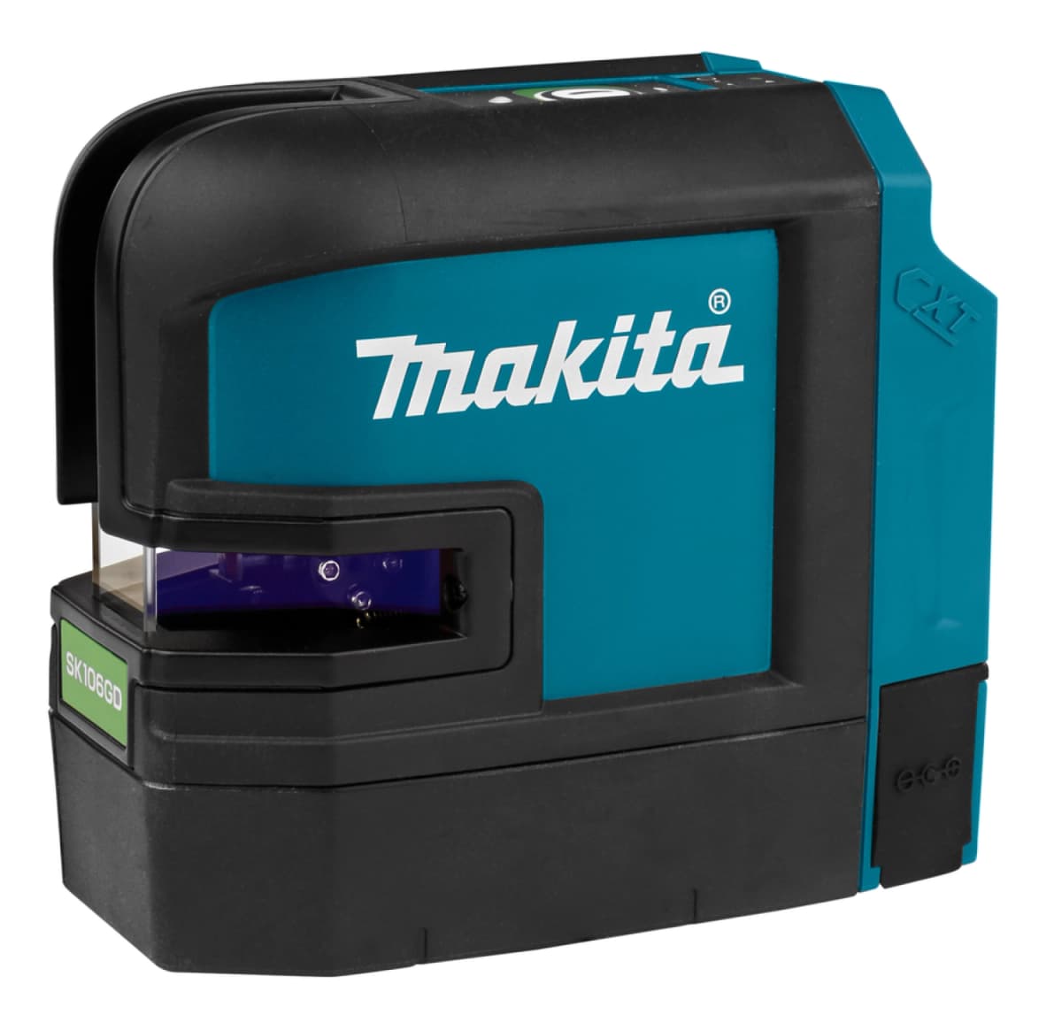 Makita SK106GDZ 10.8V Li-Ion Accu Kruislijnlaser Body In Tas - 2 Lijnen - 35m - Groen thumbnail 2