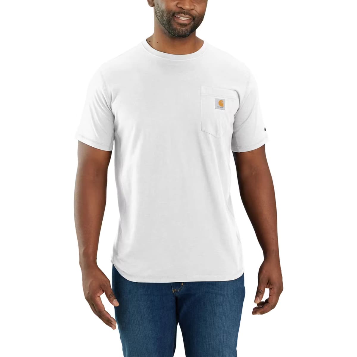 Carhartt Force Pocket T-Shirt White - M