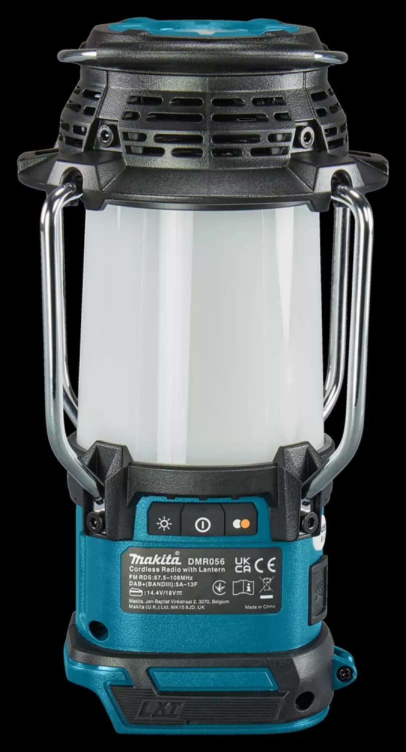 Makita DMR056 LXT 14,4V / 18V Li-ion Accu Camping Lamp Met Radio En Bluetooth Body - 310Lm thumbnail 3