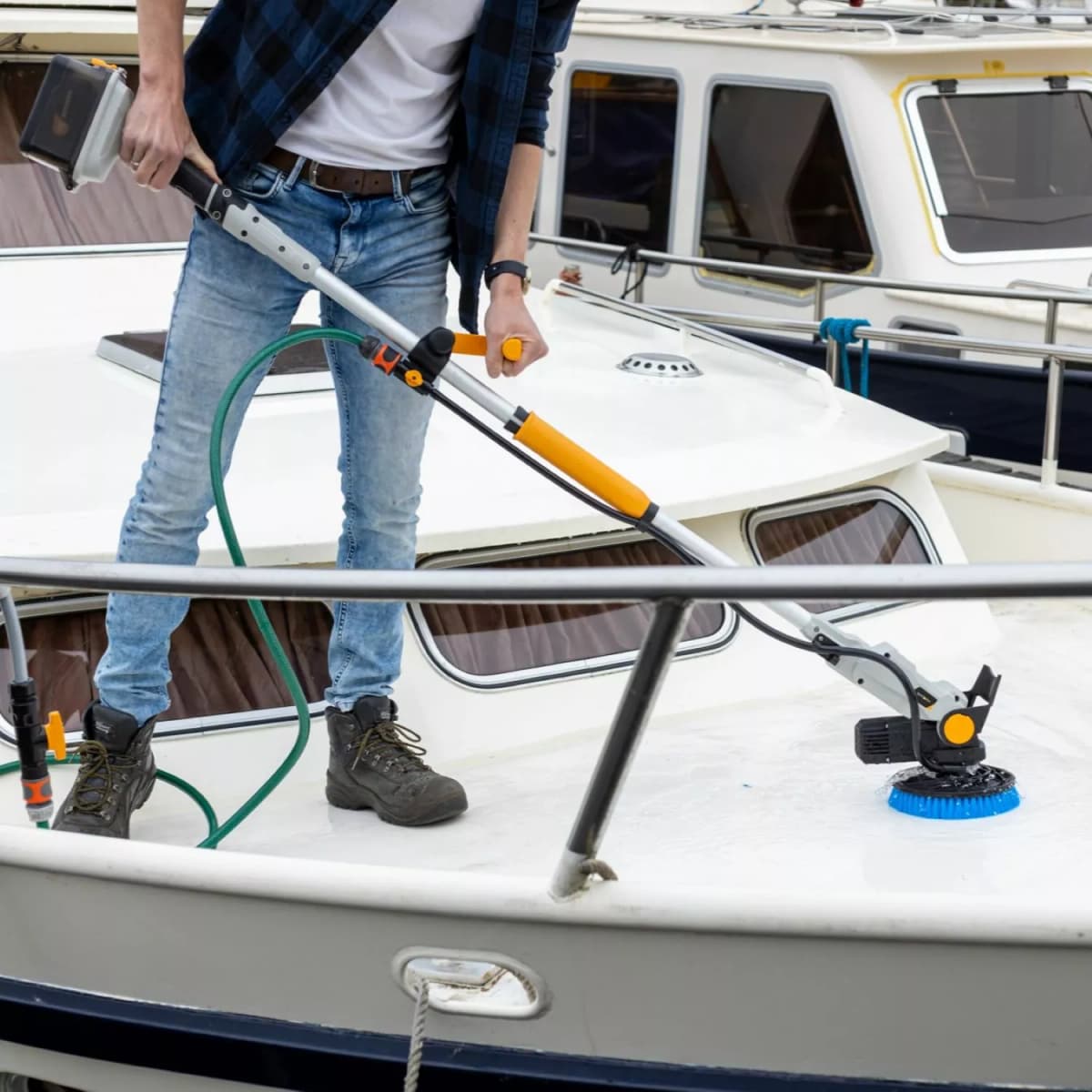 Batavia 7064252 Twin Brush - Medium Borstel - Blauw thumbnail 2