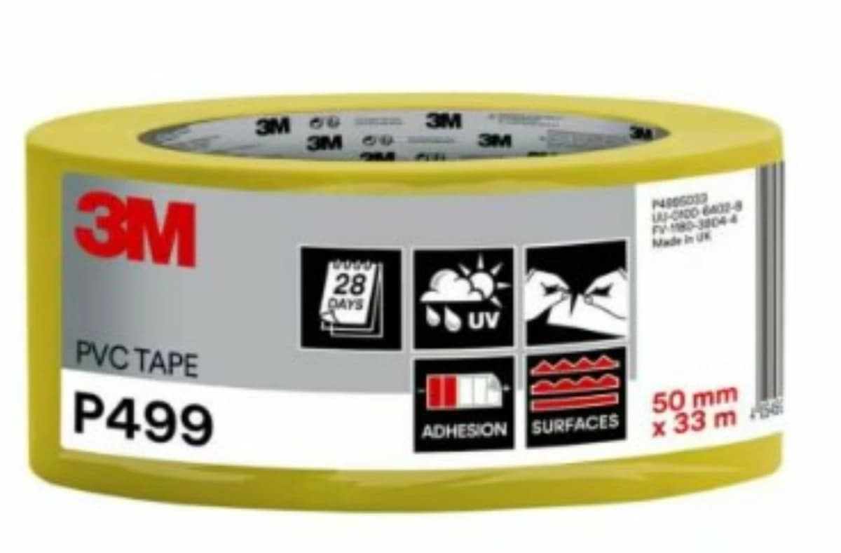 3M P4995033 Stuclopertape PVC - 50mm X 33m