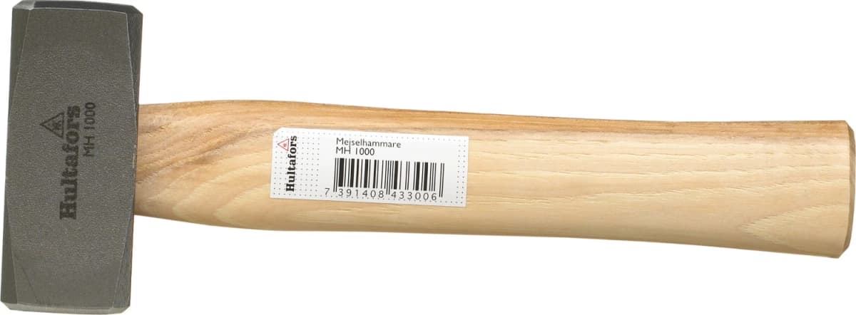 Hultafors MH 1000 Moker - Houten Handgreep - 1170 Gram