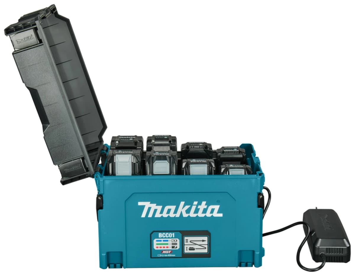 Makita BCC001 XGT Oplaadbox Voor Max 8 Accu's (t/m BL4080F) thumbnail 3