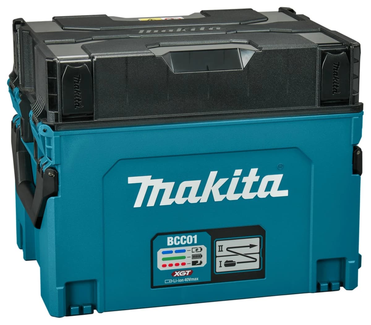 Makita BCC001 XGT Oplaadbox Voor Max 8 Accu's (t/m BL4080F) thumbnail 4