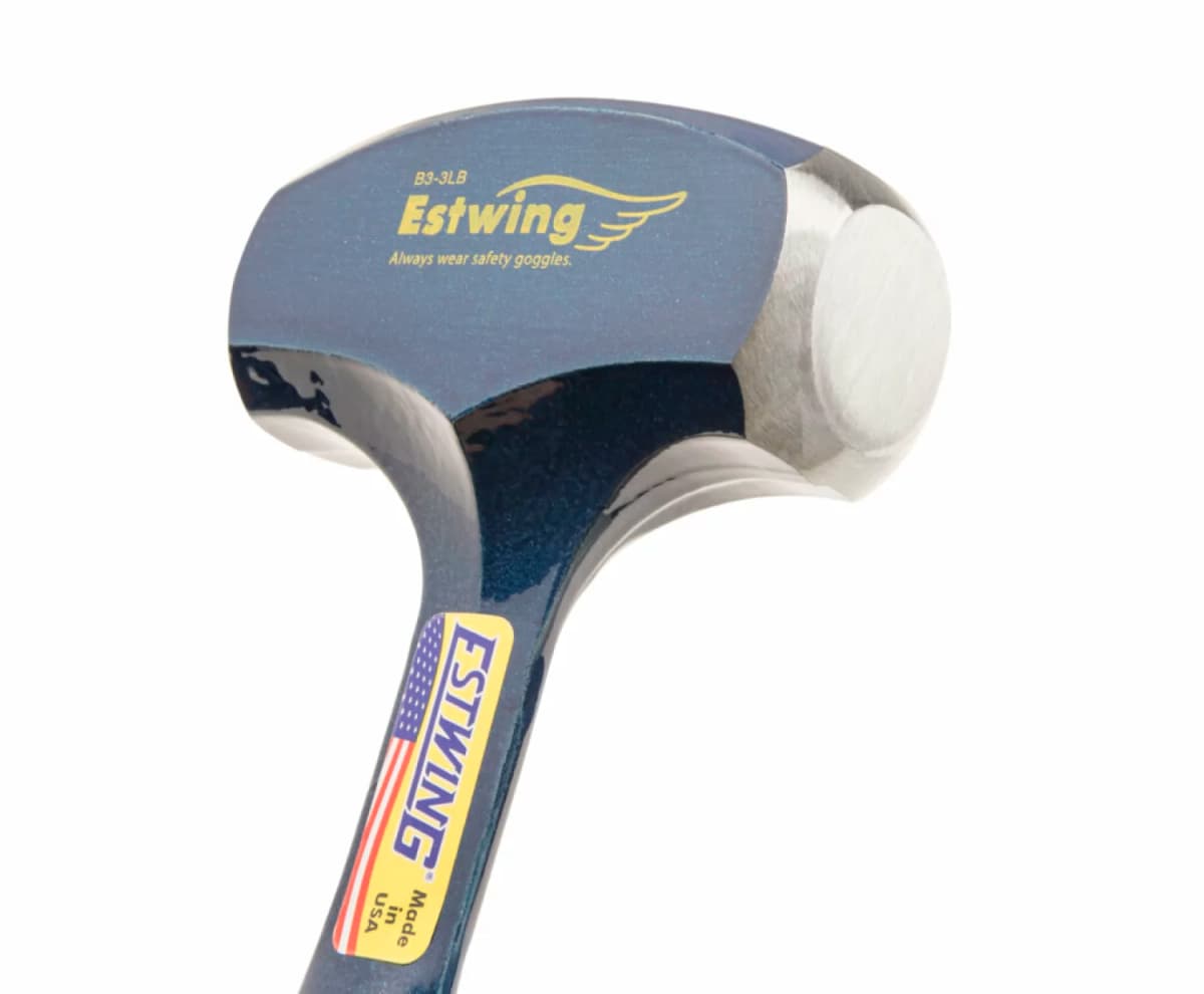 Estwing B3-3LB Steenhamer - Vinyl Handgreep - 1300 Gram Kopgewicht - 280mm thumbnail 2