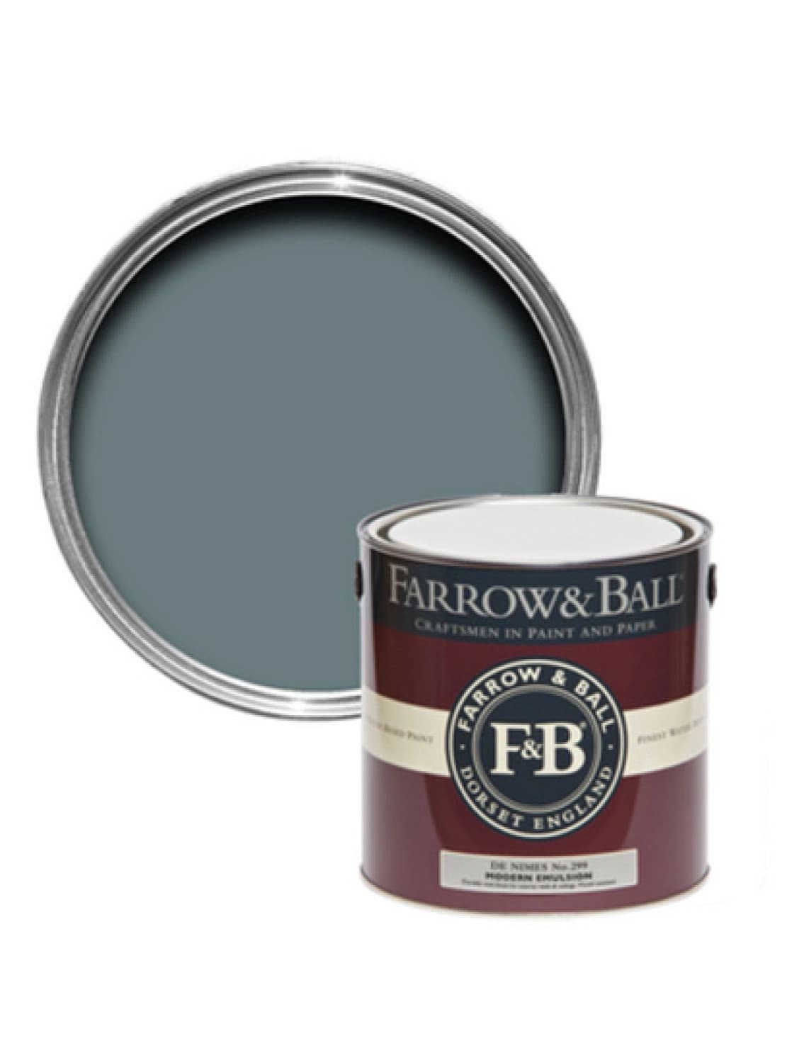 Farrow&Ball Dead Flat De Nimes No.299 - 2,5L