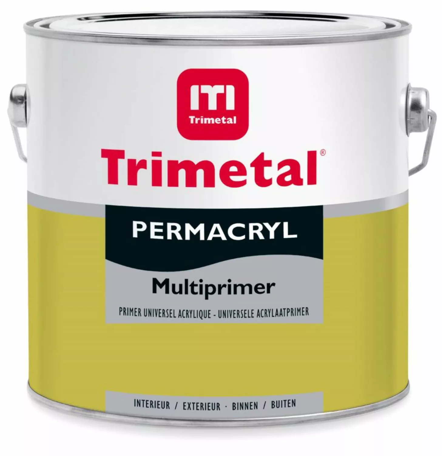 Trimetal Permacryl Multiprimer Grondlak - Op Kleur Gemengd - 2,5L