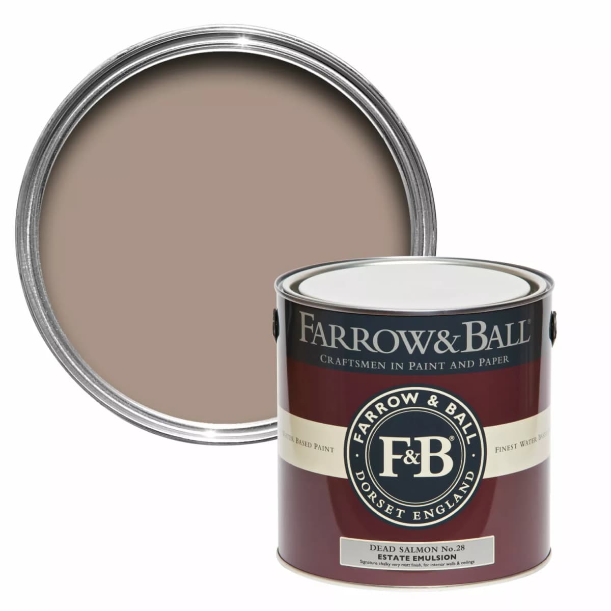 Farrow&Ball Exterior Eggshell Dead Salmon No.28 - 0,75L