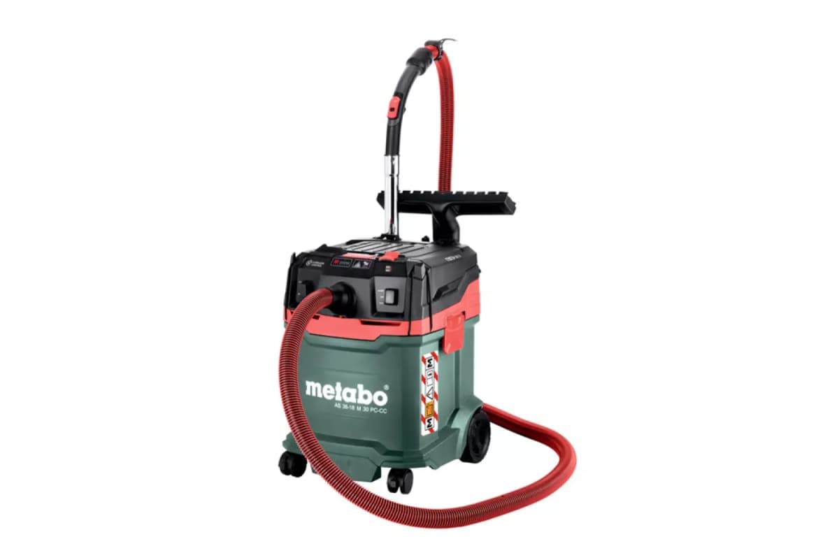 Metabo AS 36-18 M 30 PC-CC 18V Li-ion Accu Bouwstofzuiger Incl. Cordless Control - M-klasse - 30L
