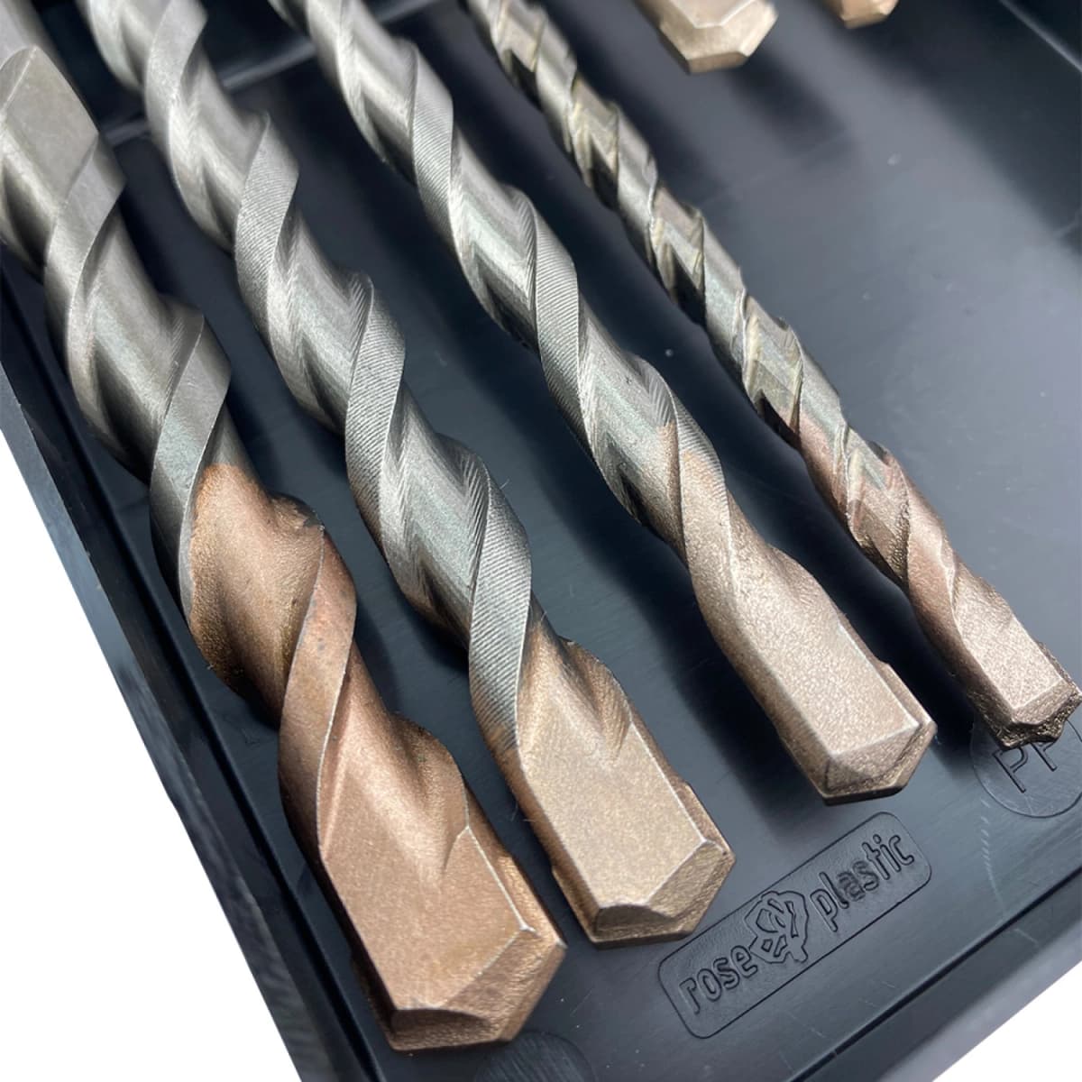 Fit-to-Fix 009-KA070076 7-delige Uni SDS-Plus Premium Hamerborenset - 2-snijder - PVC - 5-6-8x110mm + 6-8-10-12x160mm thumbnail 3