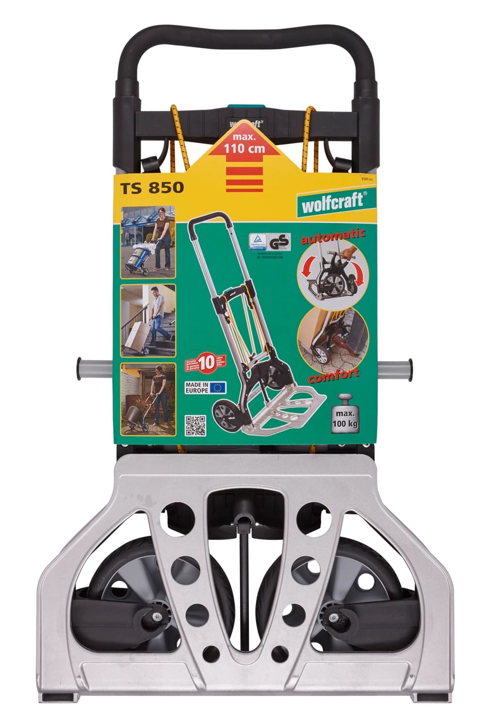 Wolfcraft TS 850 Steekwagen - 100 Kg thumbnail 2