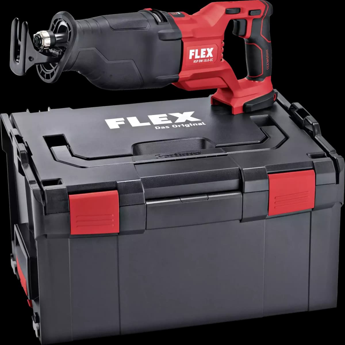 Flex RSP DW 18.0-EC 18V Li-Ion Accu Reciprozaag Body In L-Boxx - Koolborstelloos
