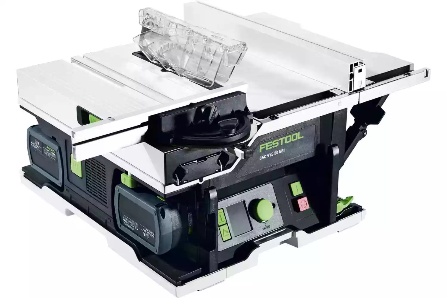 Festool CSC SYS 50 EBI-Plus 36V (2x18V) Accu Tafelcirkelzaag Set (2x 5,0Ah) Incl. Accessoires thumbnail 2