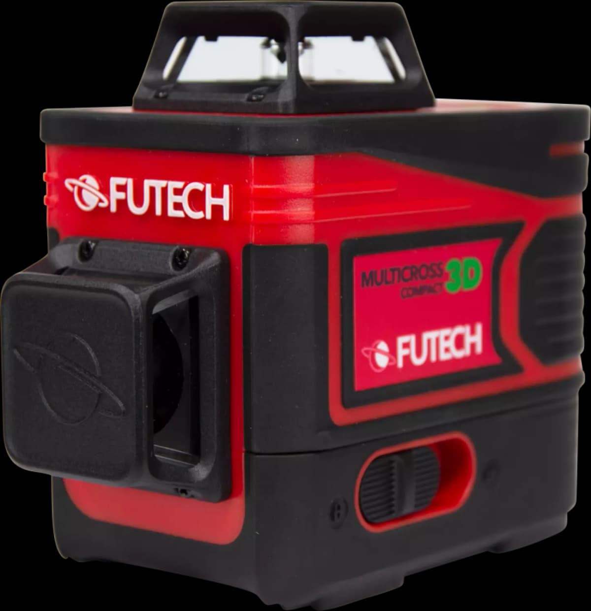 FUTECH MC3D Multicross 3D Compact Kruislijnlaser Set Incl. Statief In Koffer - Groen - 2x 150m - 3 Lijnen thumbnail 3