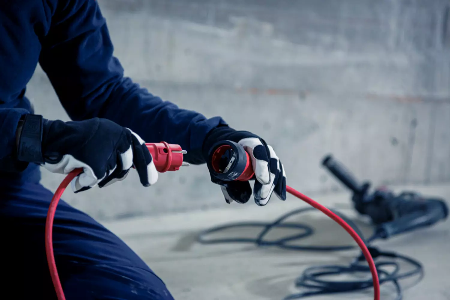 Brennenstuhl Professional VQ 1110 Verlengsnoer H07BQ-F 3G1,5 - IP44 - 10m - Rood thumbnail 3