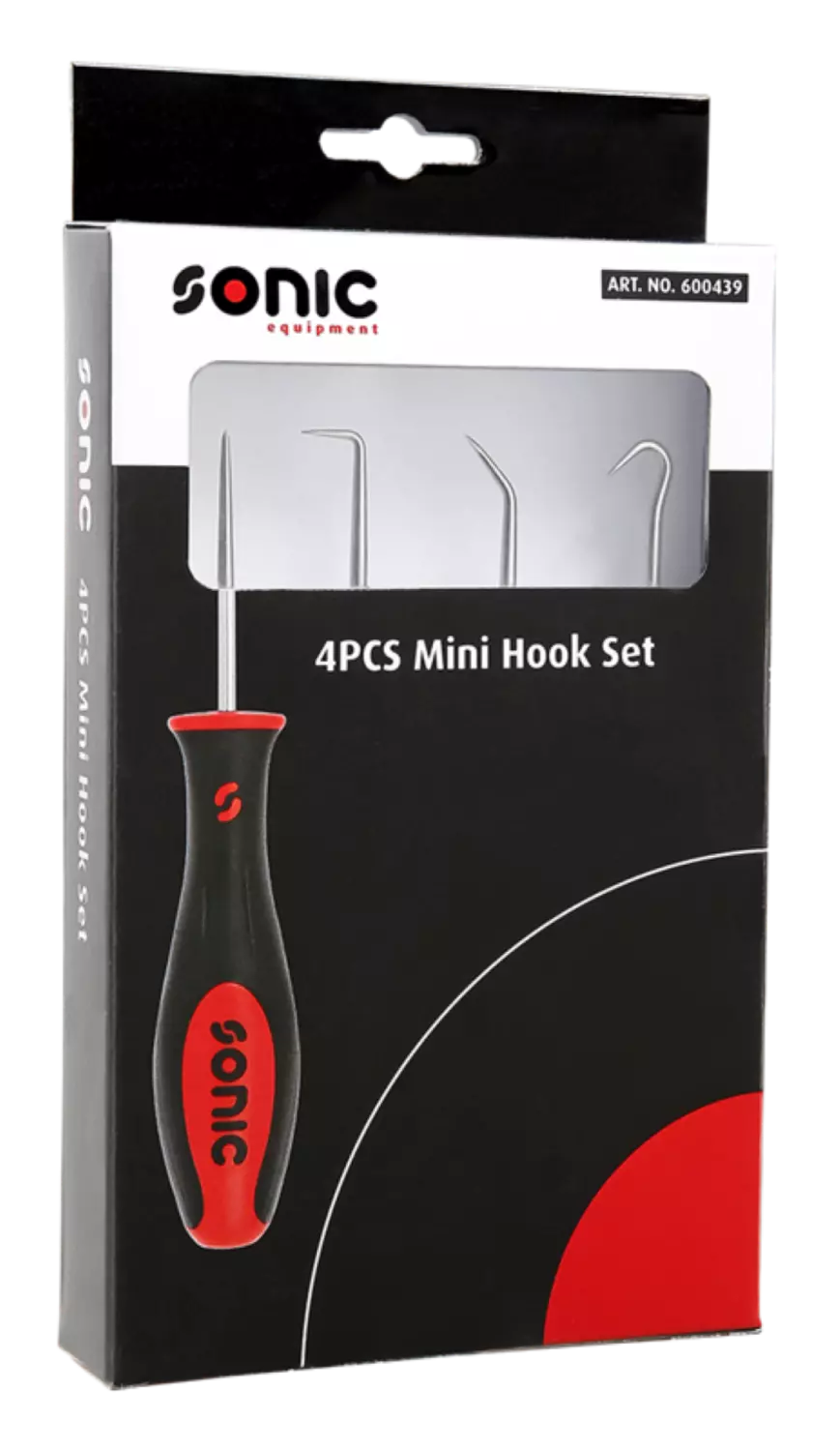 Sonic 600439 Mini Haken Set - 4 Delig thumbnail 2