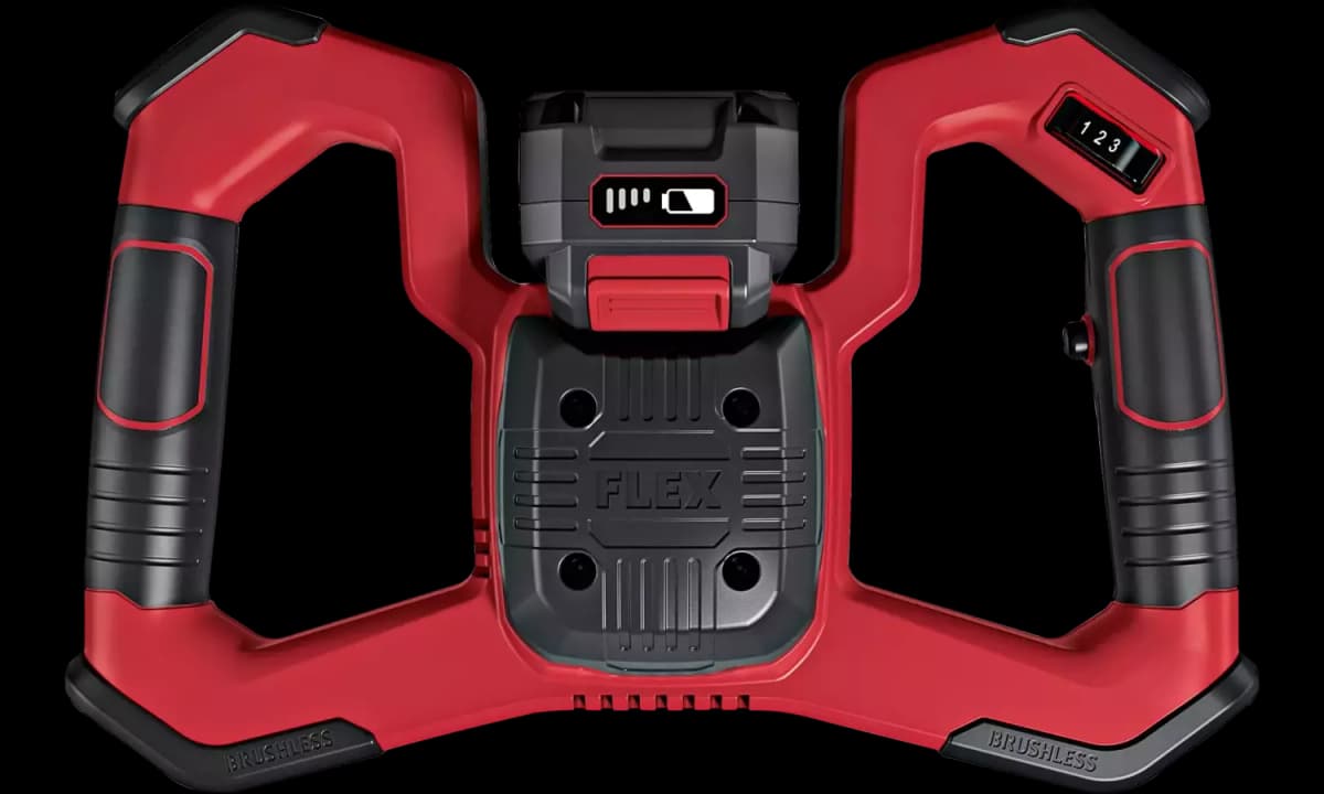 Flex MXE 18.0-EC WR2 120 Li-Ion Accu Mixer Body Met 3-traps Toerentalschakelaar - 2 Snelheden - 18V thumbnail 2