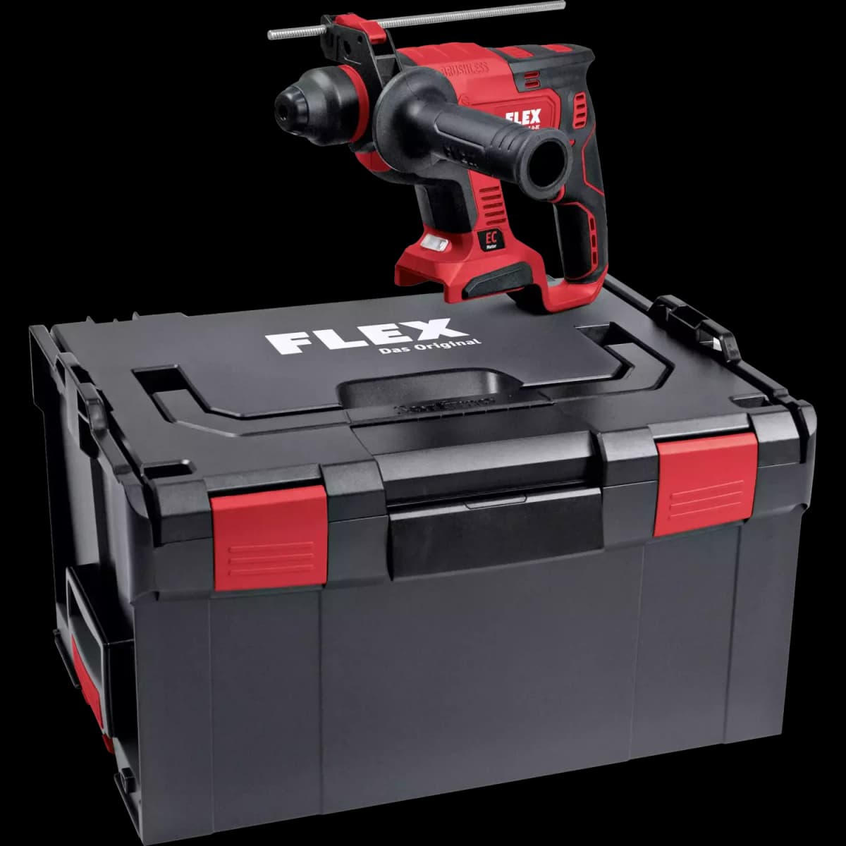 Flex CHE 18.0-EC 18V Li-ion Accu SDS-Plus Boorhamer Body In L-Boxx - Koolborstelloos