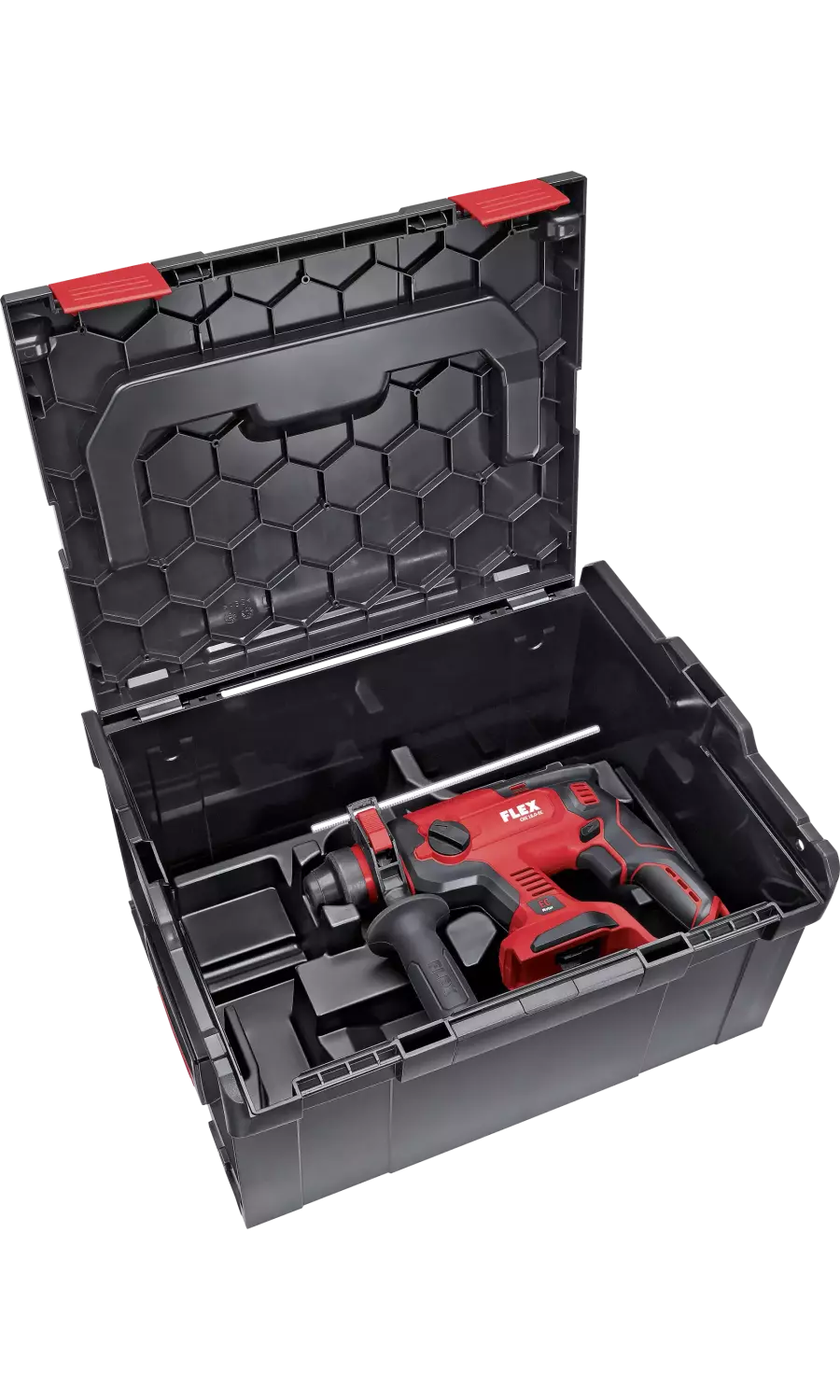 Flex CHE 18.0-EC 18V Li-ion Accu SDS-Plus Boorhamer Body In L-Boxx - Koolborstelloos thumbnail 2