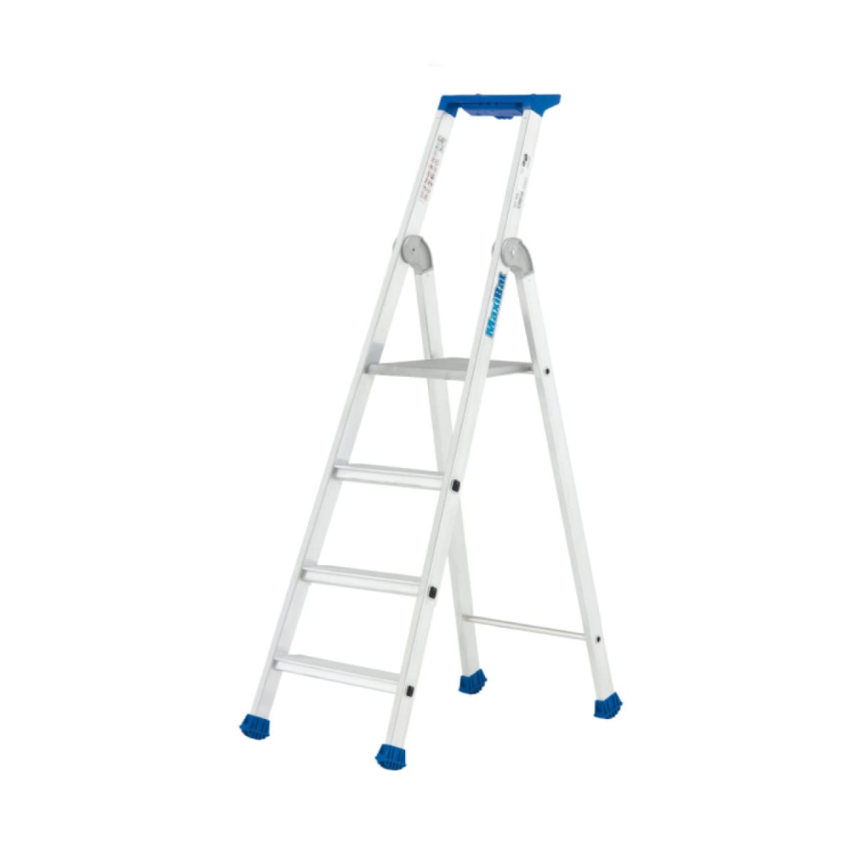 Little Jumbo 1223750104 Maxibat 2375 Trap - Enkel - Aluminium - 1 X 4 Treden - Max. Werkhoogte 2,89m