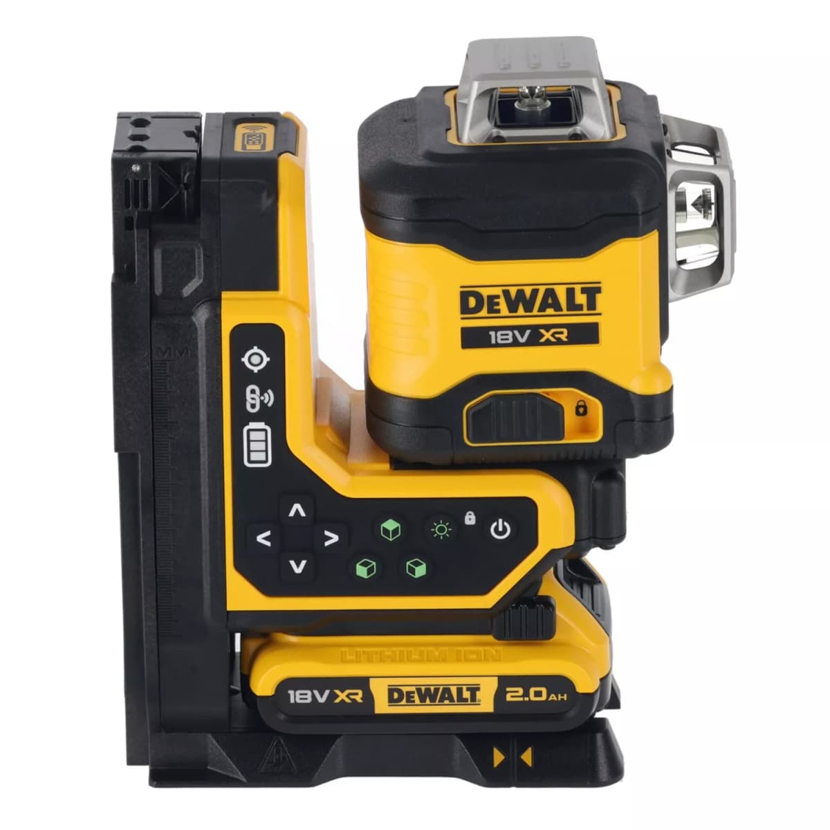 DeWALT Kruislijnlaser DCLE34035D In Koffer - Groen - 3 Lijnen - 80m - IP54 thumbnail 3