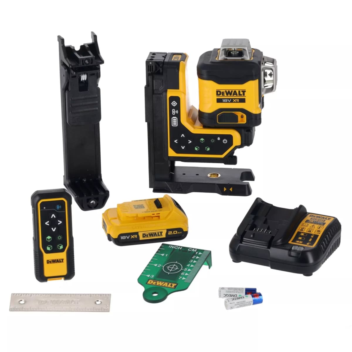 DeWALT Kruislijnlaser DCLE34035D In Koffer - Groen - 3 Lijnen - 80m - IP54 thumbnail 2