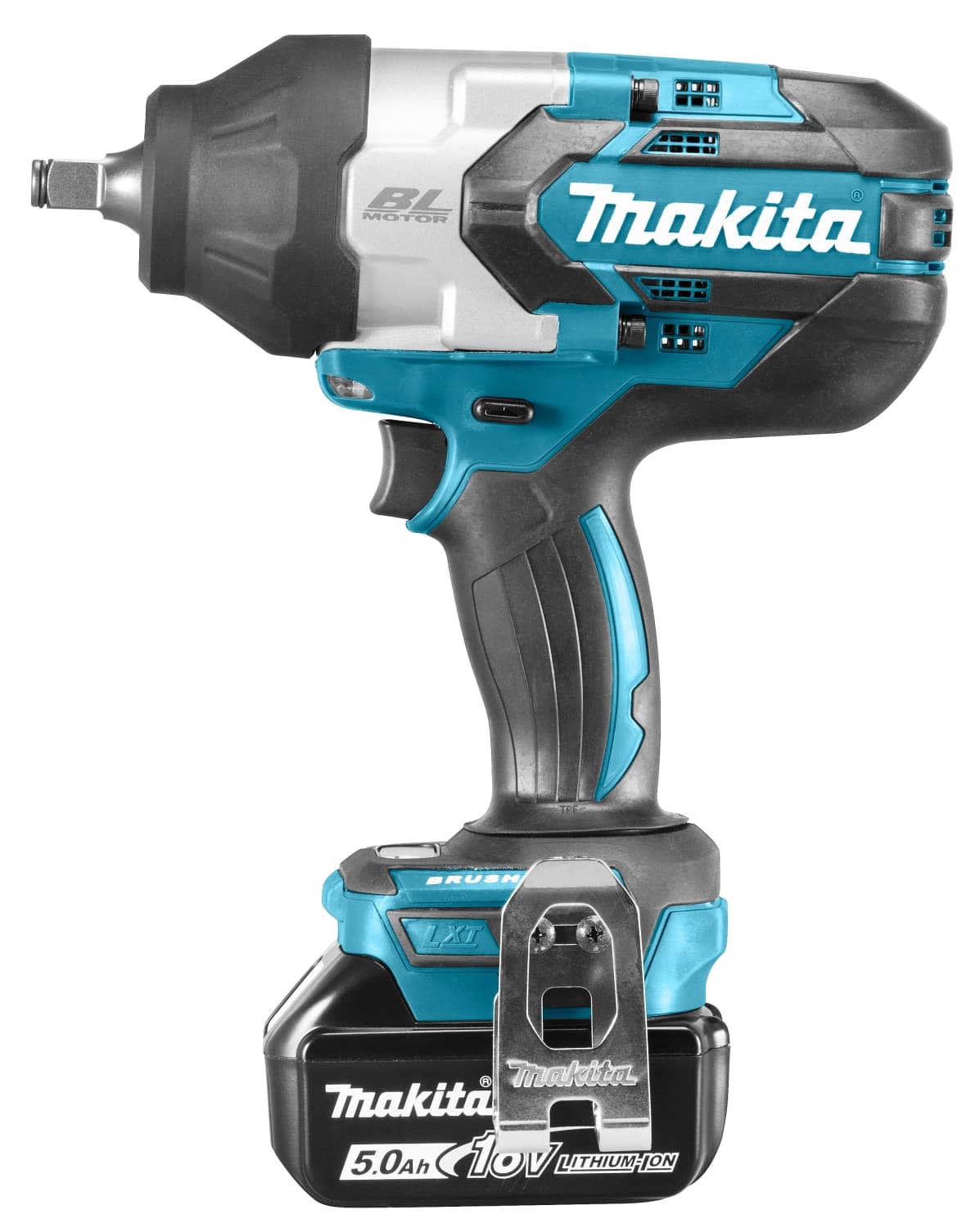 Makita DTW1002RTJ 18V Li-Ion Accu Slagmoersleutel Set (2x 5.0Ah Accu) In Mbox - 1050Nm - 1/2"- Koolborstelloos thumbnail 3