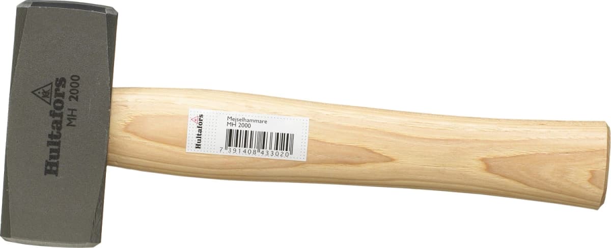 Hultafors MH 2000 Moker - Houten Handgreep - 2250 Gram