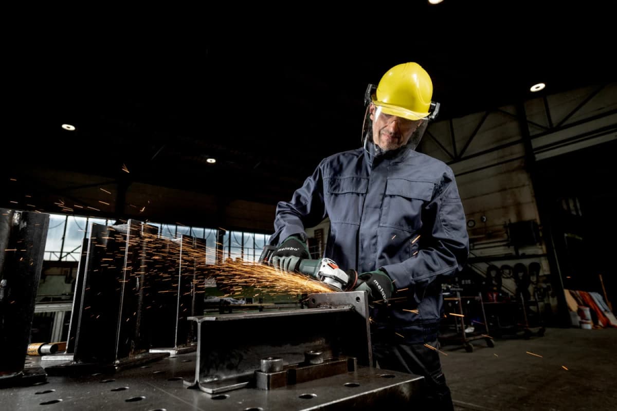 Metabo WPB 18 LT BL 11-125 Quick 18V Li-ion Accu Haakse Slijper Set (2x 5.5Ah LiHD Accu) In MetaBOX - 125 Mm thumbnail 4