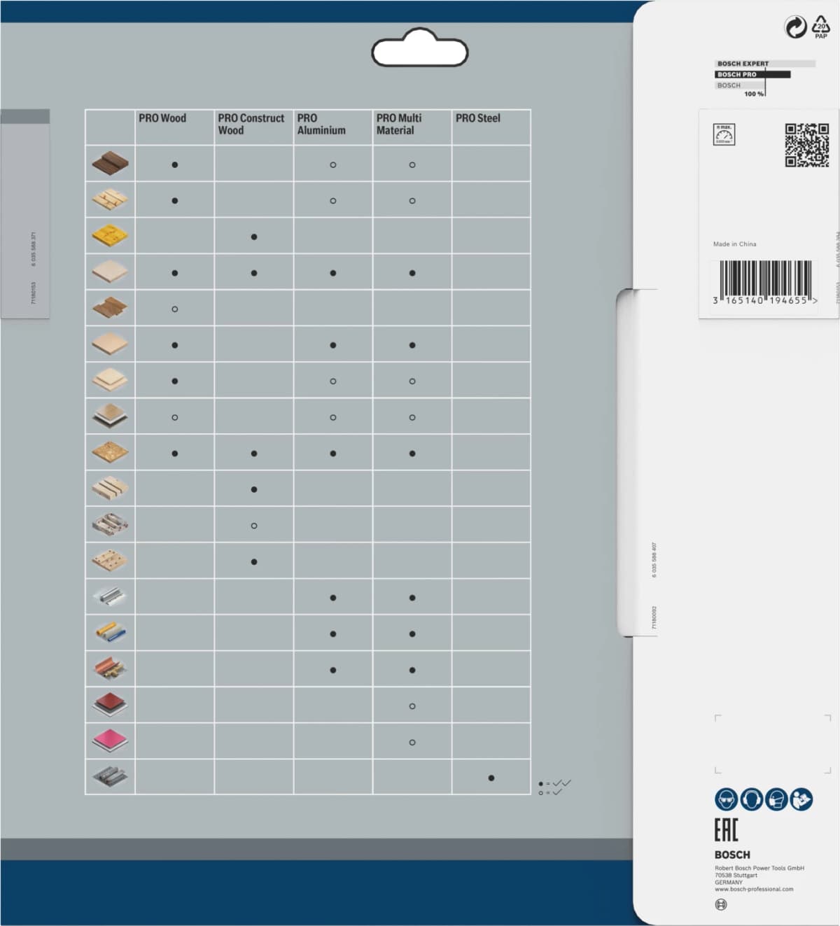 Bosch 2608640680 / LWZ Cirkelzaagblad Speedline - 250 X 30 X 24T - Hout thumbnail 3