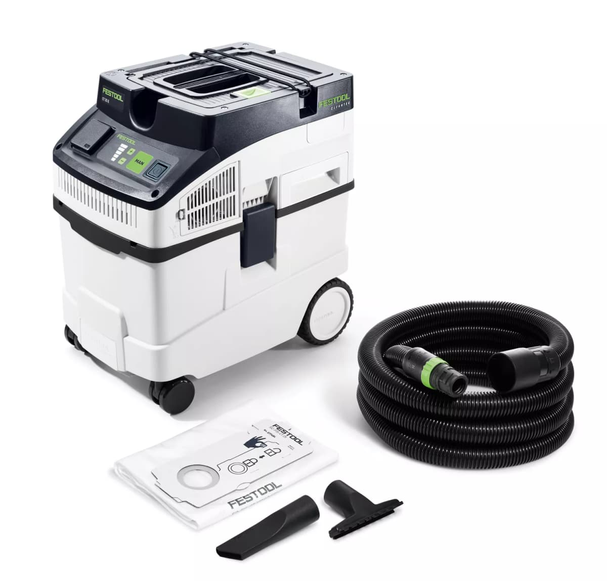 Festool CT 25 Stof-Water-Bouwzuiger - 1200W - 25L