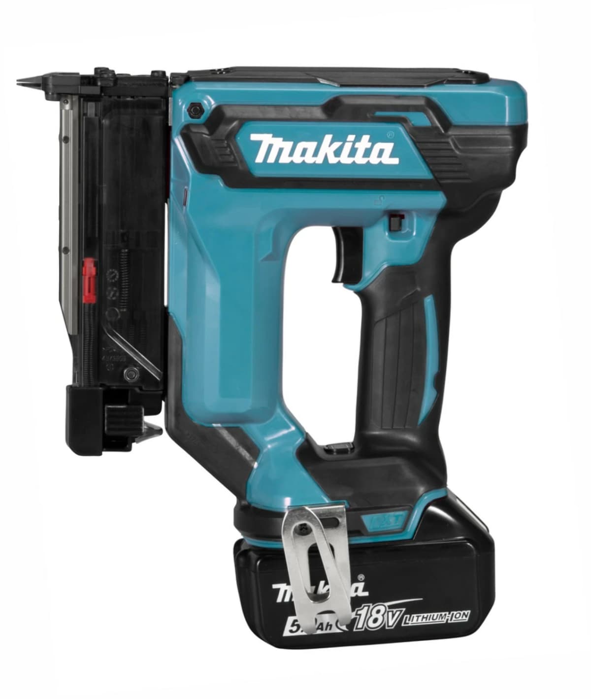 Makita DPT353RTJ 18V Li-Ion Accu Pintacker Set (2x 5,0Ah Accu) In Mbox thumbnail 2