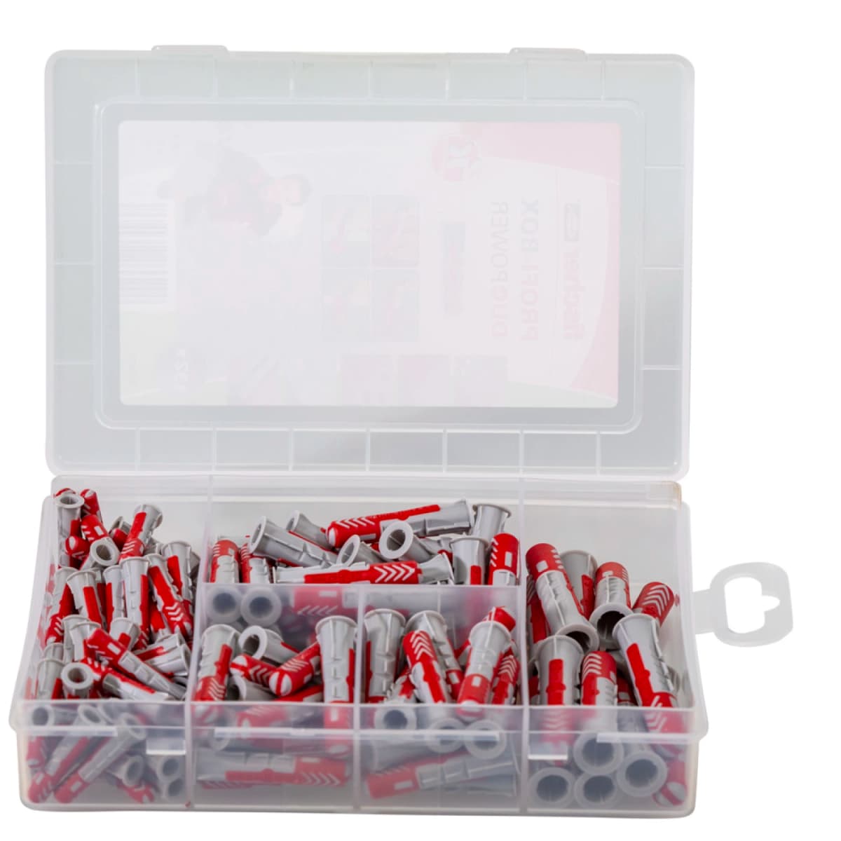 Fischer 538621 160-delige Profibox DuoPowerØ6, Ø8 En Ø10 Pluggenset thumbnail 2