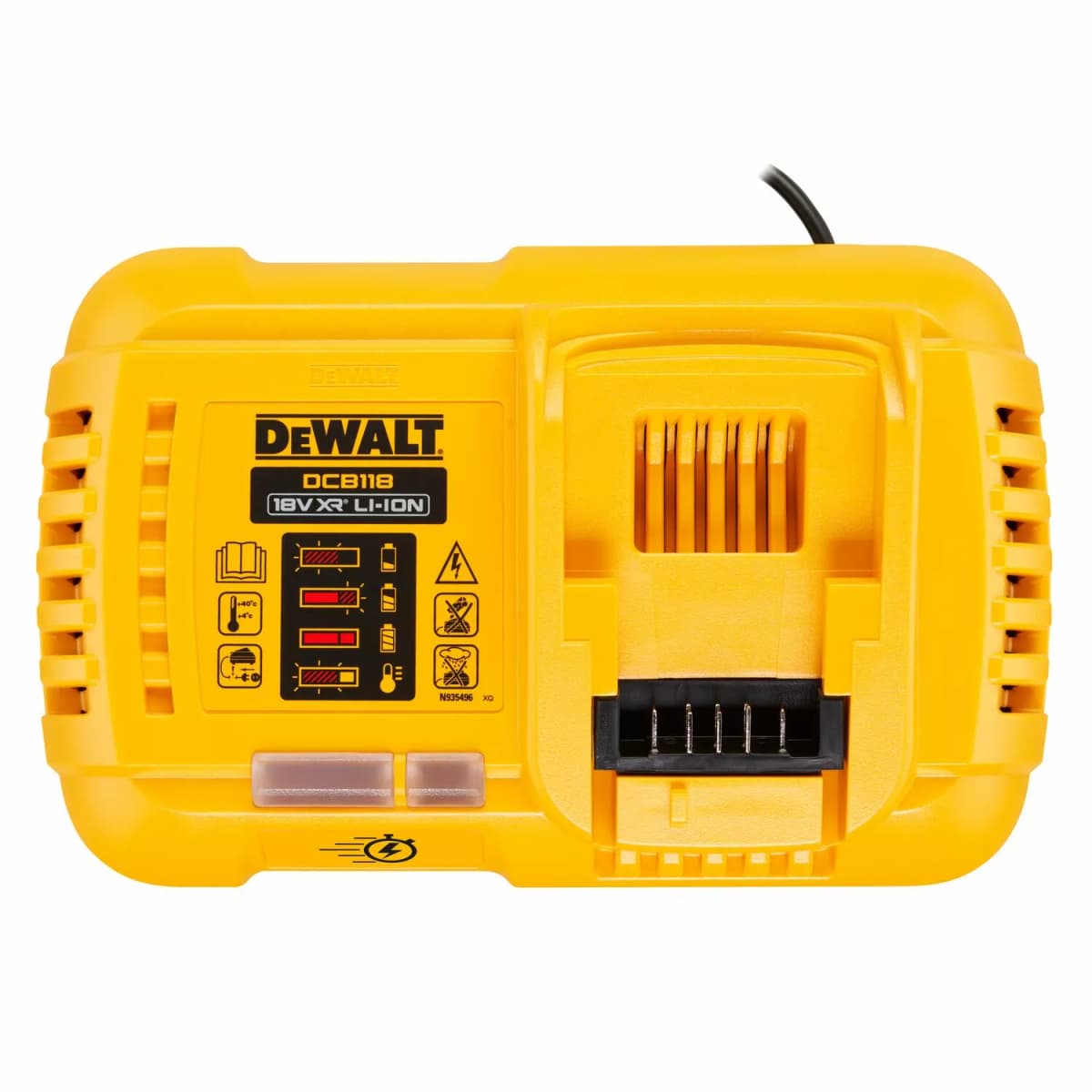 DeWALT DCB118 18V / 54V Li-ion XR FlexVolt Accu Snellader thumbnail 3
