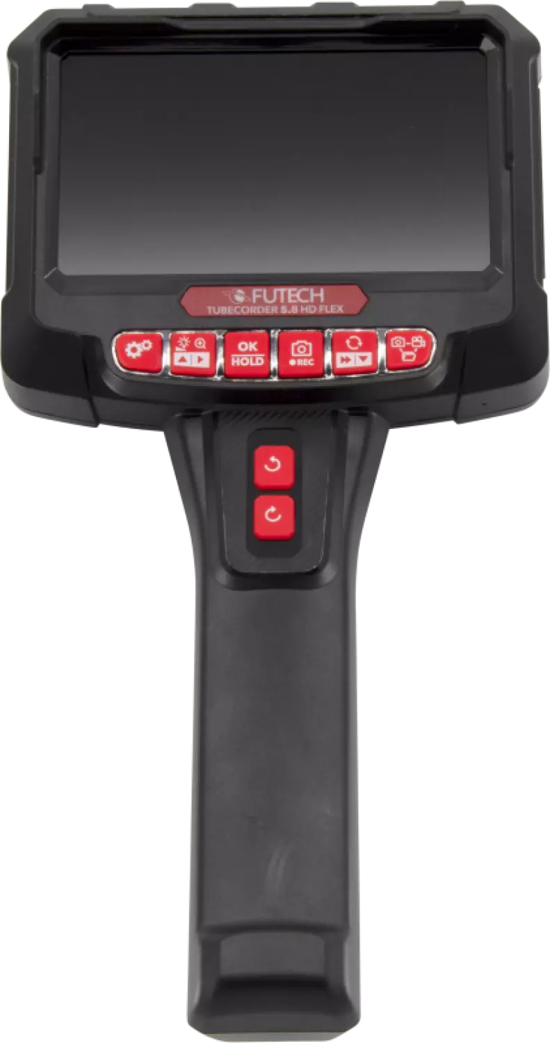 FUTECH Tubecorder 5.8 Flex Inspectiecamera - 8mm X 5m - 360° Draaibare Camera thumbnail 2