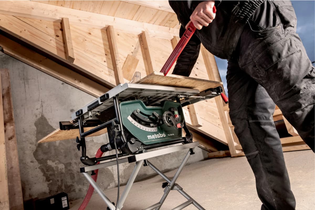 Metabo TS 254 M Zaagtafel Set Incl. Onderstel TSU - 1500W - 254 X 30mm thumbnail 2