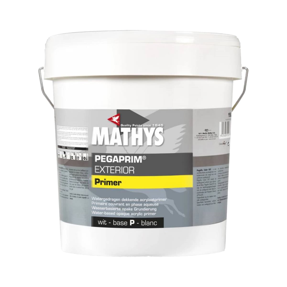 Mathys Pegaprim Exterior - Op Kleur Gemengd - 15 L