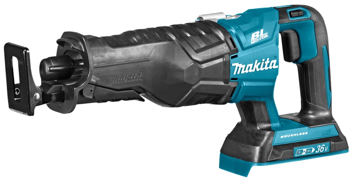 Makita DJR360ZK 36V (2x18V) Li-Ion Accu Reciprozaag Body In Koffer - Snelwissel - Variabel - Koolborstelloos thumbnail 2