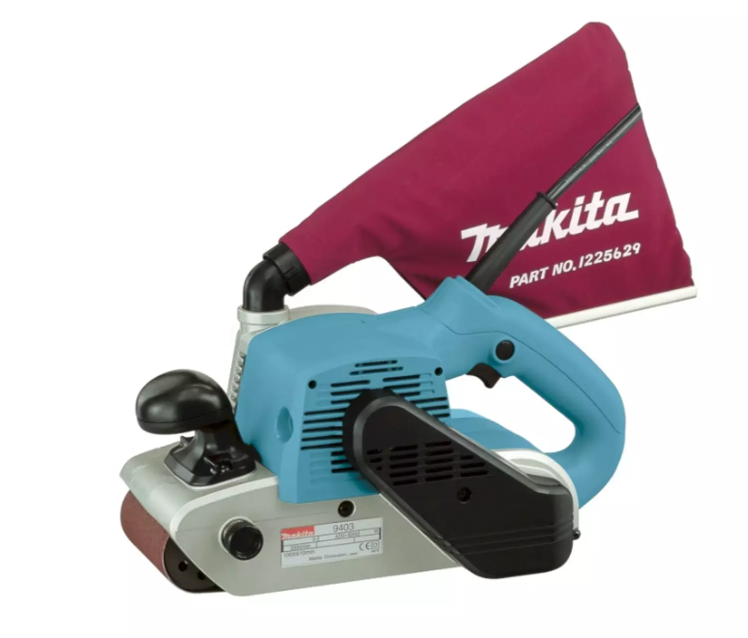 Makita 9403J Bandschuurmachine In Mbox - 1200W - 100 X 610mm thumbnail 2