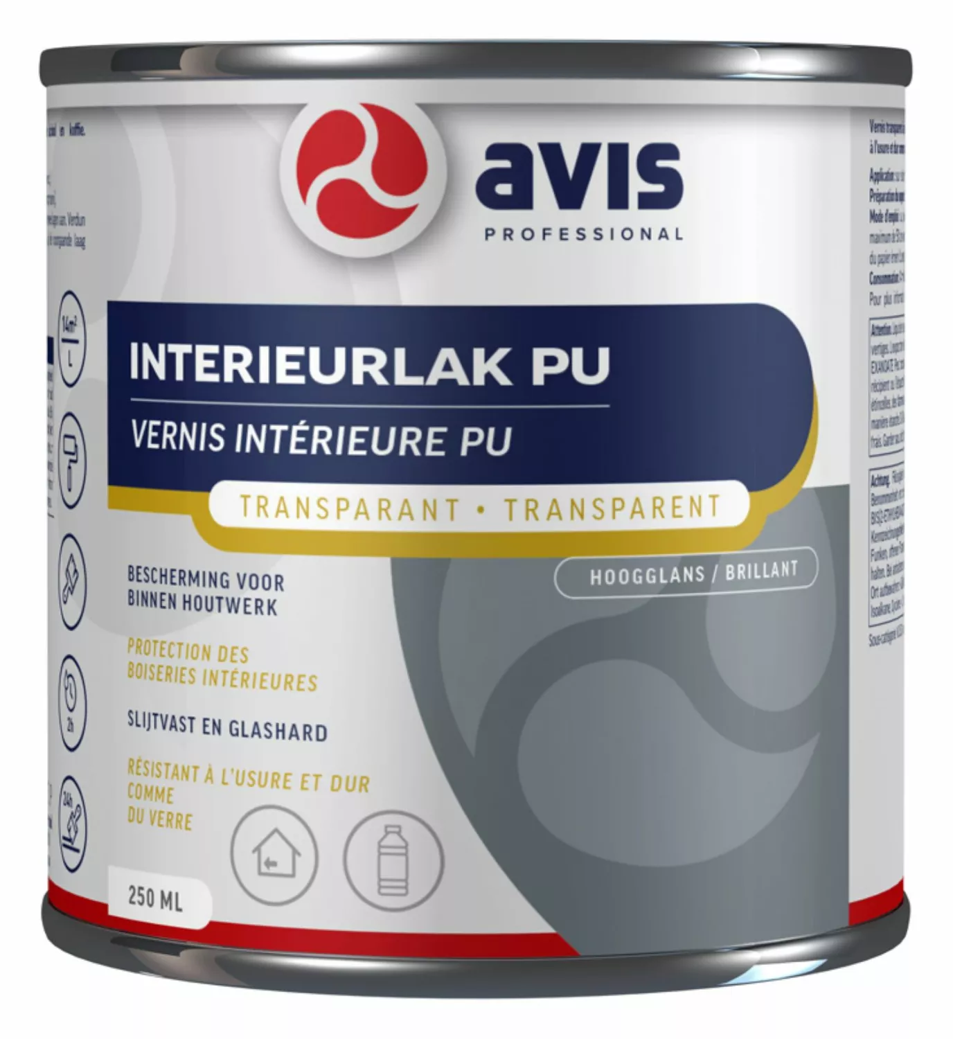 Avis Interieurlak PU Hoogglans - 0,5L