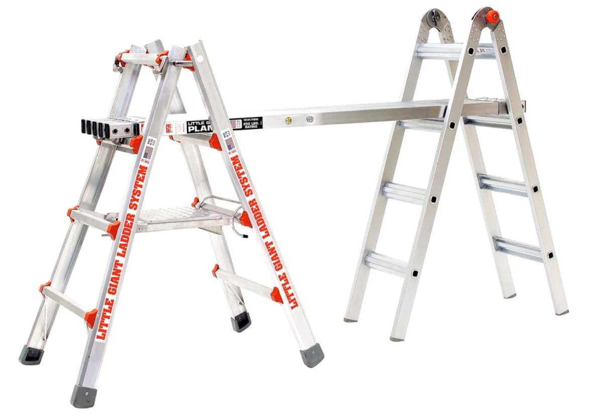 Little Jumbo 48414274 Multiladder Telescopische Werkbrug - 33 X 183-274cm thumbnail 2