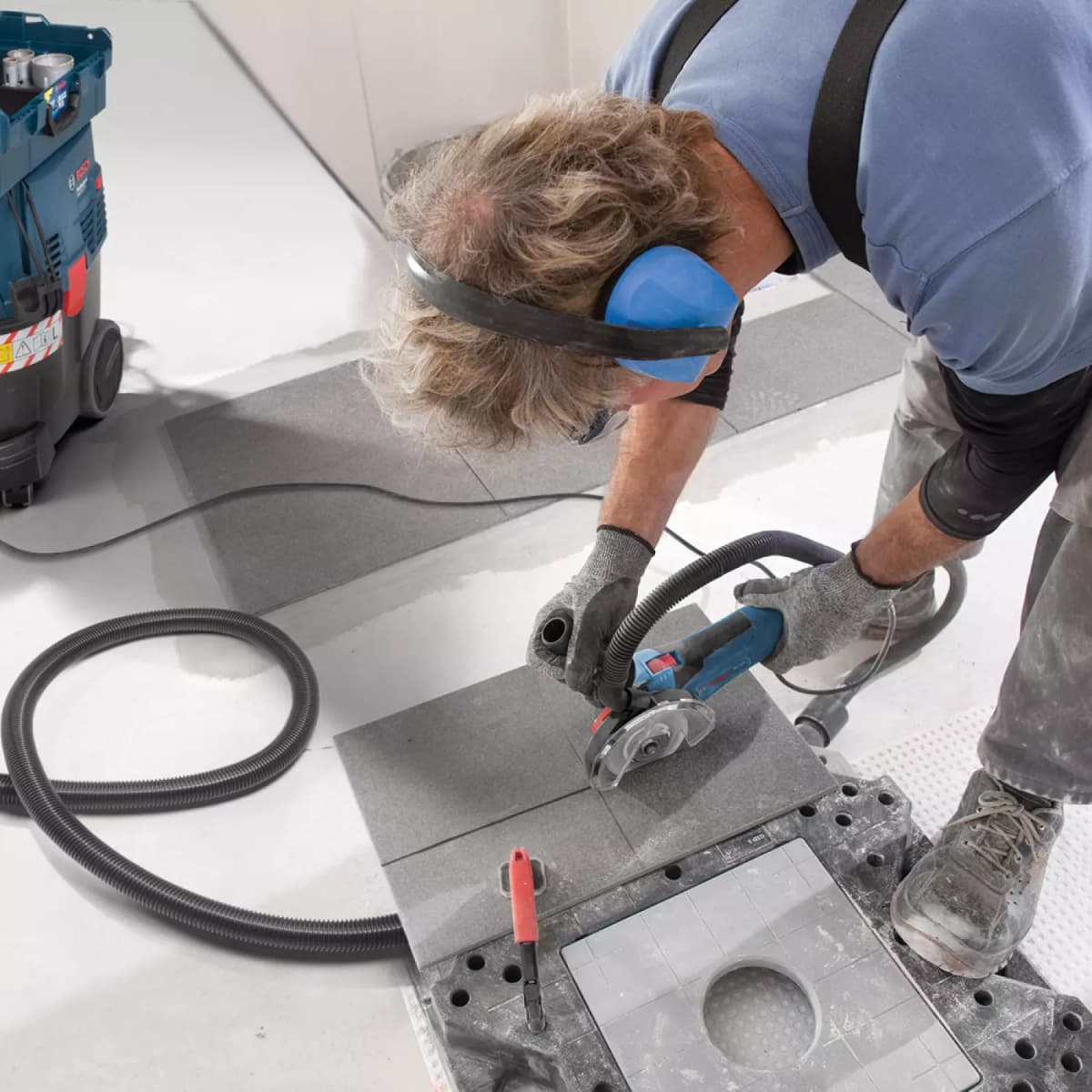 Bosch GAS 35 L SFC+ Bouwstofzuiger - 1380W - L-klasse - 35L thumbnail 3